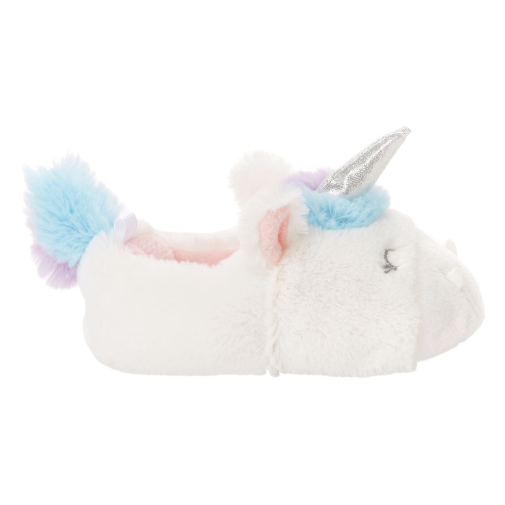 Toddler girl unicorn slippers